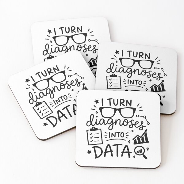 Item preview, I Turn Diagnoses into Data Funny Scientist designed and sold by gunaone-design.