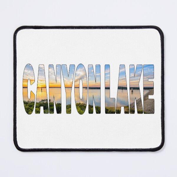 Item preview, CANYON LAKE - Dam Texas Hill Country Guadalupe River Beautiful Sunset designed and sold by Adam Gormley.