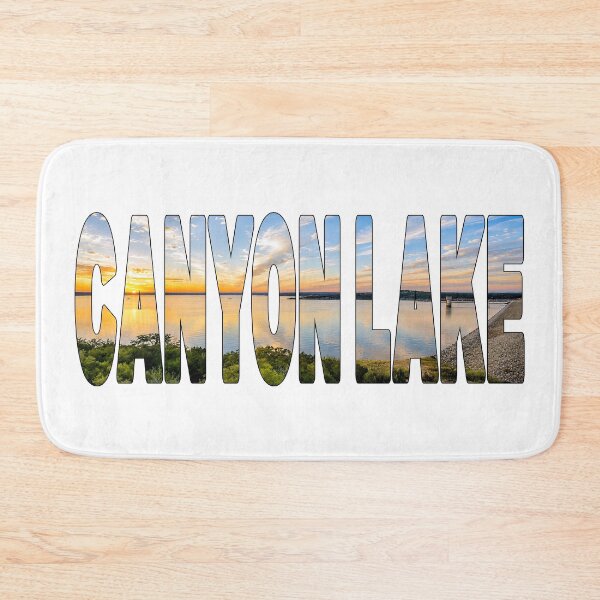 Item preview, CANYON LAKE - Dam Texas Hill Country Guadalupe River Beautiful Sunset designed and sold by Adam Gormley.