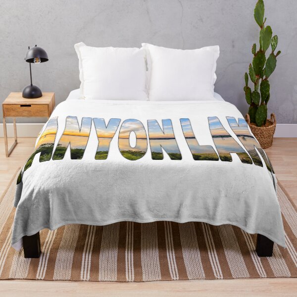 Item preview, CANYON LAKE - Dam Texas Hill Country Guadalupe River Beautiful Sunset designed and sold by Adam Gormley.