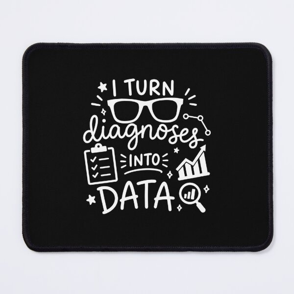 Item preview, I Turn Diagnoses into Data - Funny Medical Coder Diagnostician designed and sold by gunaone-design.