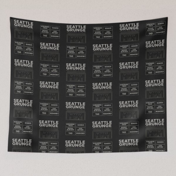 Item preview, Seattle Grunge 1991 designed and sold by KinshipThings.