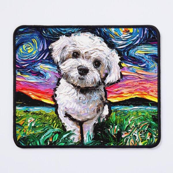 Item preview, Maltipoo Night designed and sold by AjaTrier.