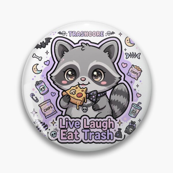 Item preview, Trash Panda - Live Laugh Eat Trash designed and sold by HAYA6395.