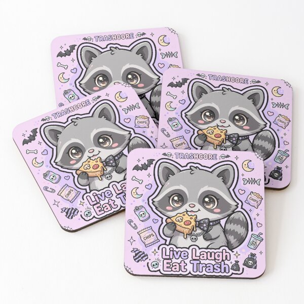 Item preview, Trash Panda - Live Laugh Eat Trash designed and sold by HAYA6395.