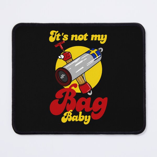 Item preview, Circle with It Is Not My Bag Baby Typography designed and sold by Sanhaji Ilyas.