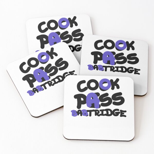 Item preview, Scattered Handwritten Letters Spelling Cook Pass Babtridge designed and sold by Sanhaji Ilyas.