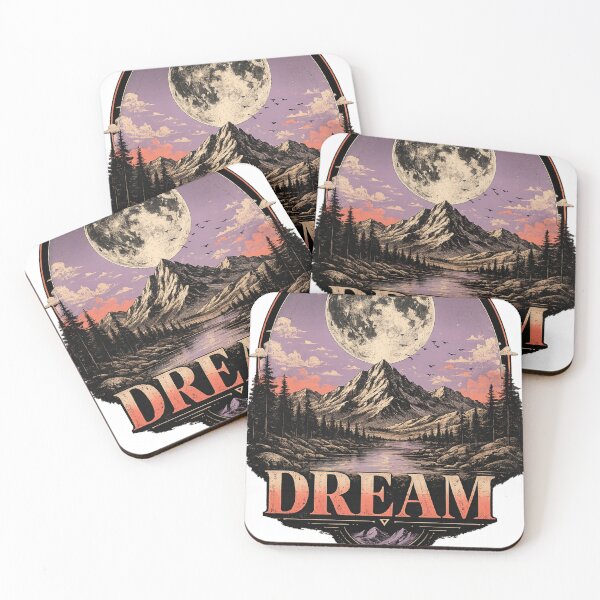 Item preview, Dream Moon Mountain Streetwear Graphic T-Shirt  designed and sold by Saeed  Ahmad.