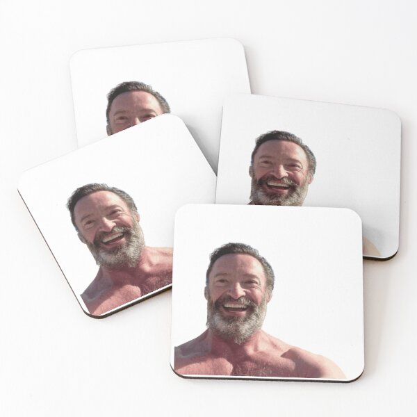 Artikelvorschau, Hugh Jackman ist glücklich entworfen und verkauft von fishiefilet.