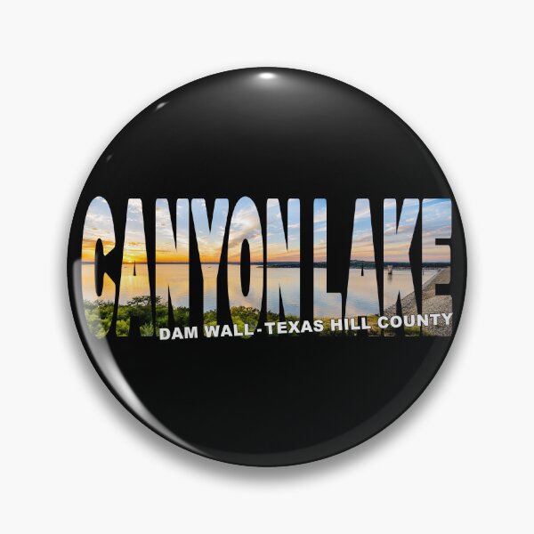 Item preview, CANYON LAKE Dam Wall Texas Hill County - Guadalupe River Beautiful Sunset designed and sold by Adam Gormley.