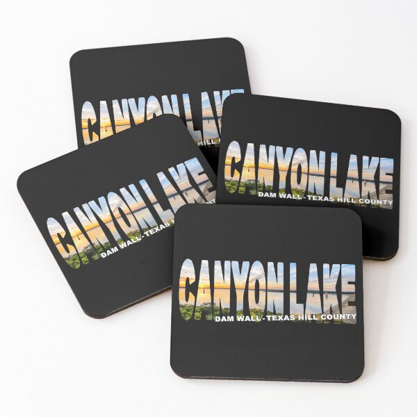 Item preview, CANYON LAKE Dam Wall Texas Hill County - Guadalupe River Beautiful Sunset designed and sold by Adam Gormley.