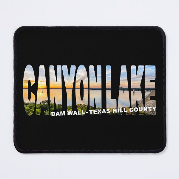 Item preview, CANYON LAKE Dam Wall Texas Hill County - Guadalupe River Beautiful Sunset designed and sold by Adam Gormley.