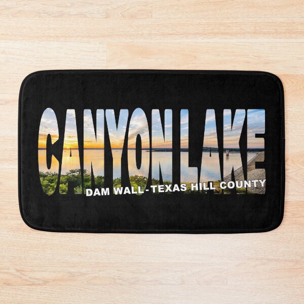 Item preview, CANYON LAKE Dam Wall Texas Hill County - Guadalupe River Beautiful Sunset designed and sold by Adam Gormley.
