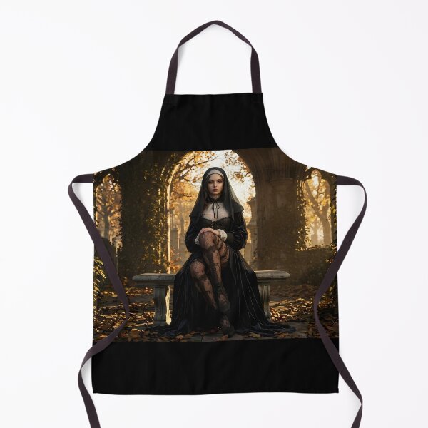 Item preview, Gothic Nun Dark Ruins Fantasy Art designed and sold by GalleryBrisArt.