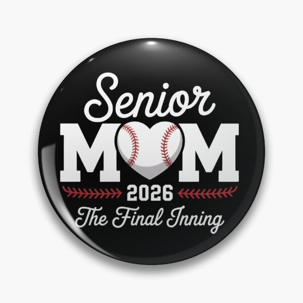 Item preview, Senior Mom 2026 The Final Inning Baseball Mom Graduation  designed and sold by Zizo-DR44.