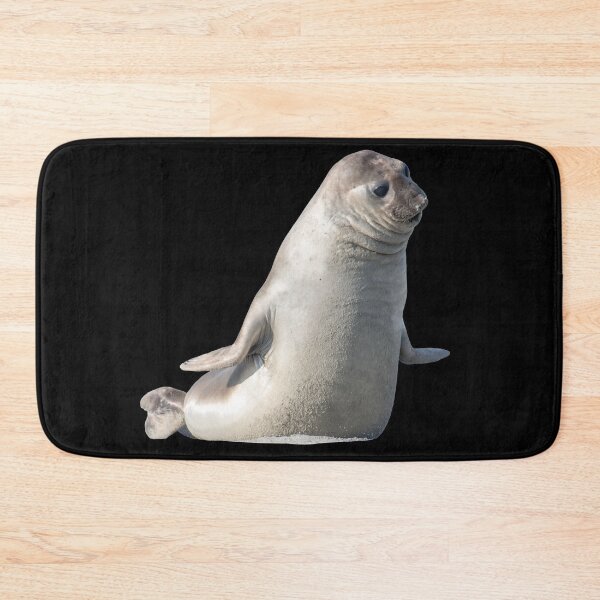 Item preview, Ihupuku (Elephant Seal) ready to pounce designed and sold by GivernyKate.