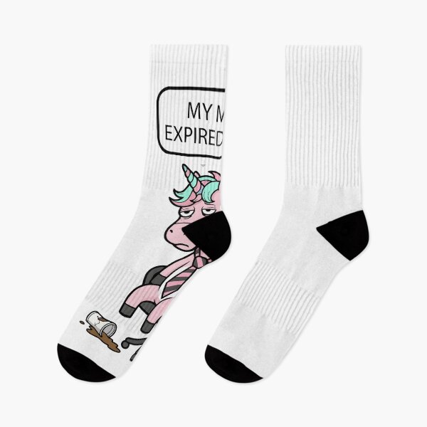Item preview, funny inappropriate  Funny Burned Out Unicorn Design | My Magic Expired Office Humor Gift designed and sold by Uglyandcute.
