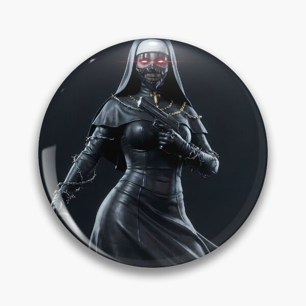 Item preview, Gothic Nun Dark Ruins Fantasy Art designed and sold by GalleryBrisArt.