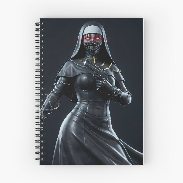 Item preview, Gothic Nun Dark Ruins Fantasy Art designed and sold by GalleryBrisArt.