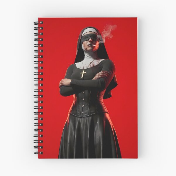 Item preview, Gothic Nun Dark Ruins Fantasy Art designed and sold by GalleryBrisArt.