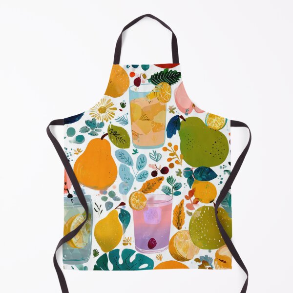Item preview, Summer Fun Colorful Fruit With Summer Drinks Pattern designed and sold by DEC02.