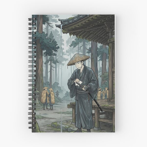 Item preview, The Lone Ronin Wiping His Sword designed and sold by TokyoUkiyoHouse.