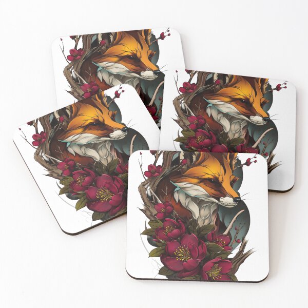 Item preview, Fox tattoo art designed and sold by MendaciousMina.
