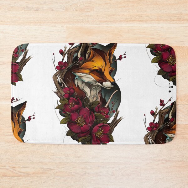 Item preview, Fox tattoo art designed and sold by MendaciousMina.