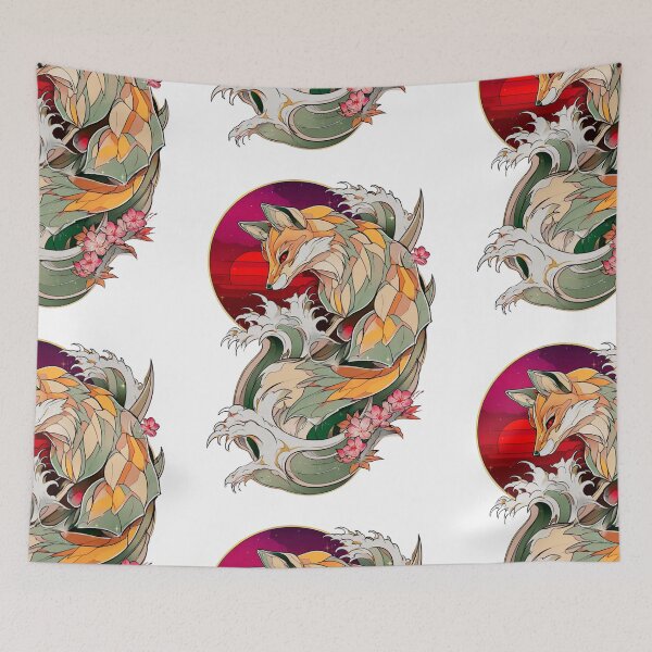 Item preview, Fox tattoo art designed and sold by MendaciousMina.