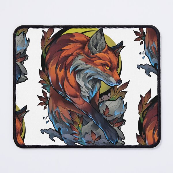 Item preview, Fox tattoo art designed and sold by MendaciousMina.