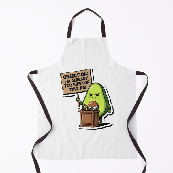 Item preview, funny inappropriate Funny Avocado Lawyer Design | Objection Too Ripe Foodie Humor Gift designed and sold by Uglyandcute.