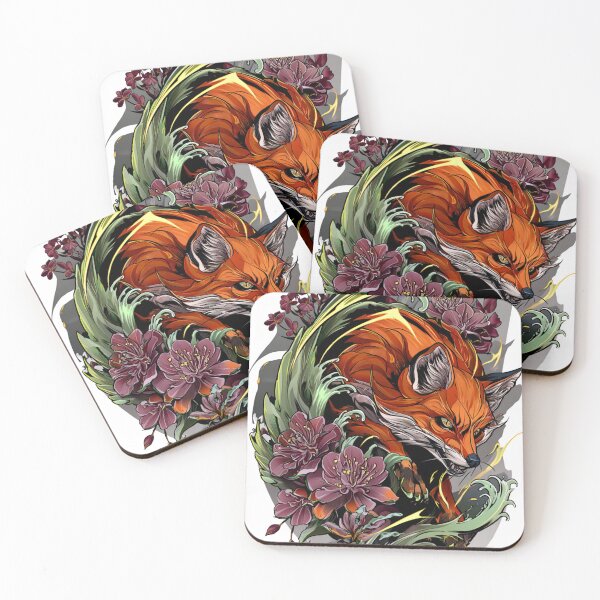 Item preview, Fox tattoo art designed and sold by MendaciousMina.