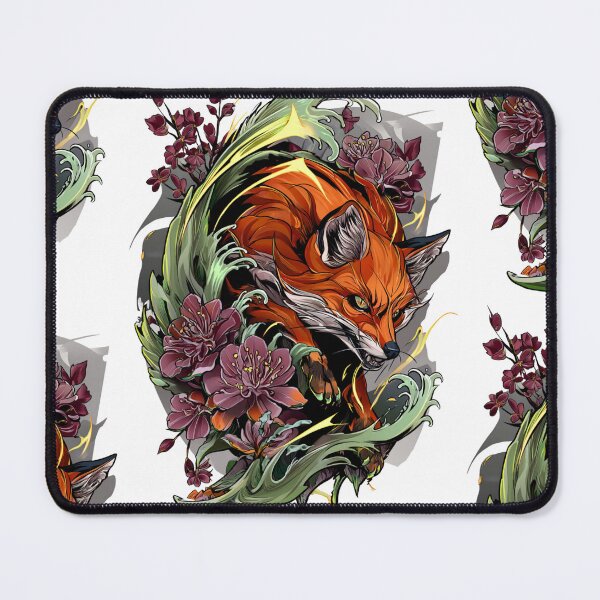 Item preview, Fox tattoo art designed and sold by MendaciousMina.