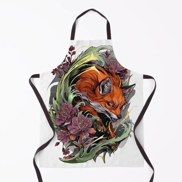 Item preview, Fox tattoo art designed and sold by MendaciousMina.