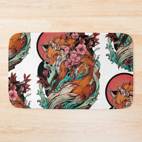 Item preview, Fox tattoo art designed and sold by MendaciousMina.