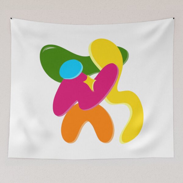 Item preview, Vibrant Abstract Organic Shapes designed and sold by speakmanArt.