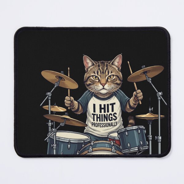 Item preview, Feline Striking Cymbals Expertly designed and sold by Tsugraf Designs.