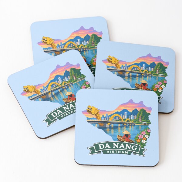 Item preview, Da Nang, Vietnam - Dragon Bridge, Han River designed and sold by Myra365Art.