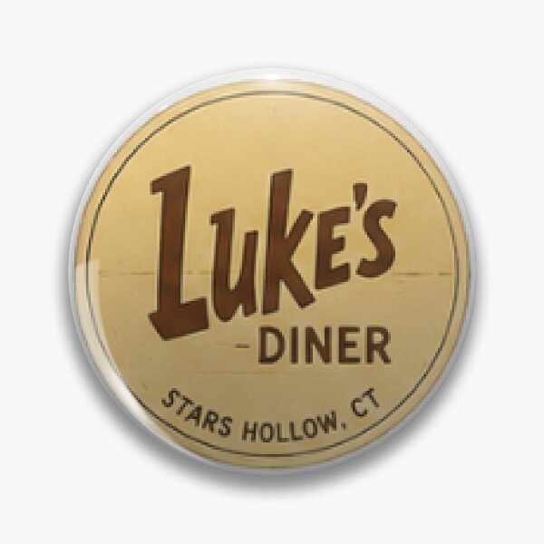 Item preview, Luke's Diner Sticker designed and sold by kayleedojo.