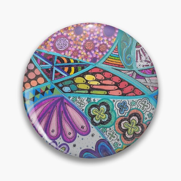 Item preview, Scribble Art, Highlighter Blue designed and sold by Sara_Talbot.