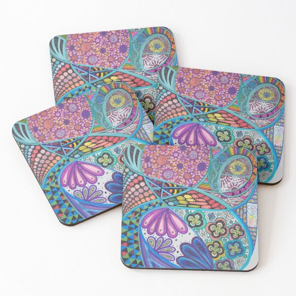 Item preview, Scribble Art, Highlighter Blue designed and sold by Sara_Talbot.