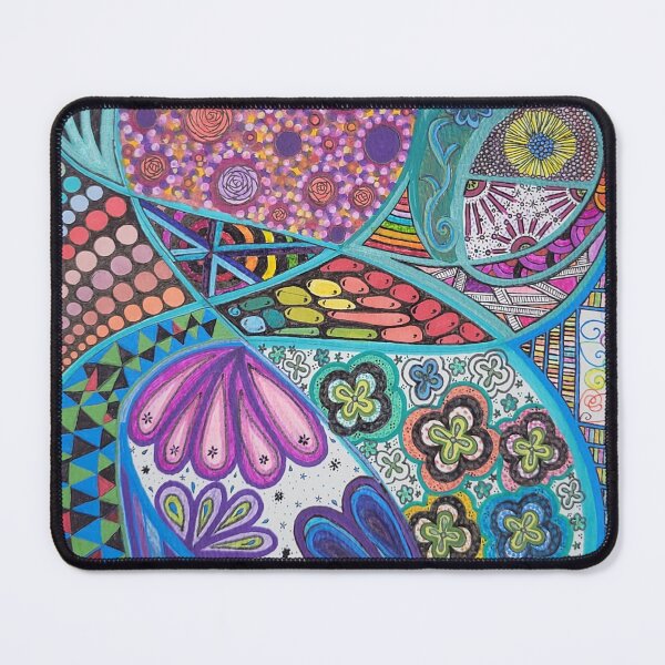 Item preview, Scribble Art, Highlighter Blue designed and sold by Sara_Talbot.