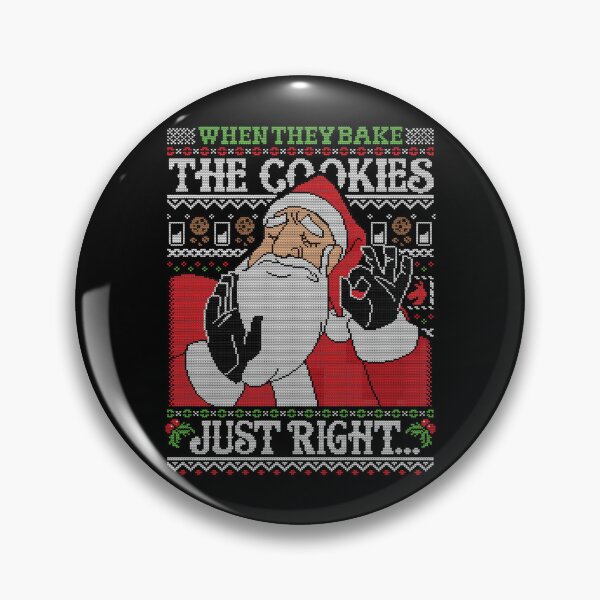 Item preview, Holiday Cookie Perfection Santa Claus designed and sold by Tee Be The Best.