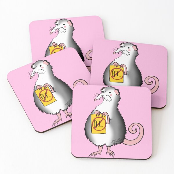 Item preview, Anti-AI Opossum designed and sold by OpossumTaxpayer .