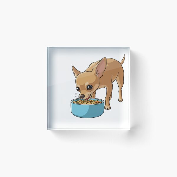 Item preview, Tiny Dog, Big Appetite – Funny Chihuahua Eating Design designed and sold by adamlemon12.