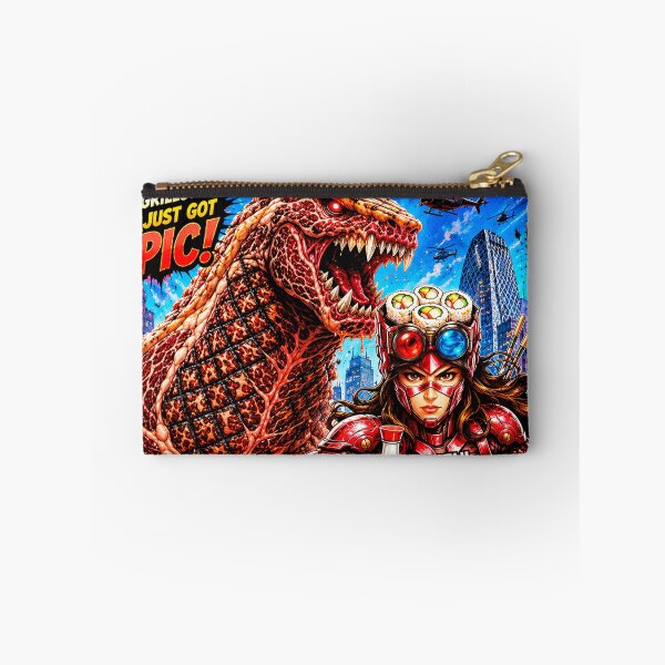 Item preview, SUSHI MASK WOMAN: Epic Battle Against The Steak Kaiju designed and sold by Japan Cyberpunk Universe & Surreal Characters.
