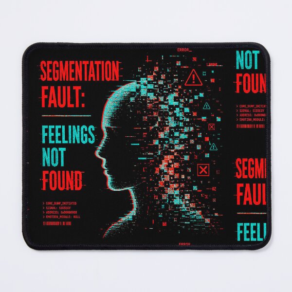 Item preview, Segmentation Fault Feelings Not Found - Funny Programmer Shirt designed and sold by Geek Tracy Shop.