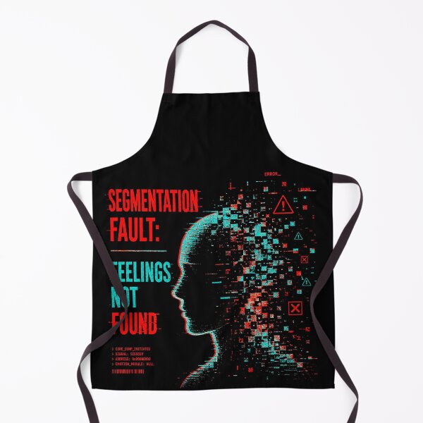 Item preview, Segmentation Fault Feelings Not Found - Funny Programmer Shirt designed and sold by Geek Tracy Shop.