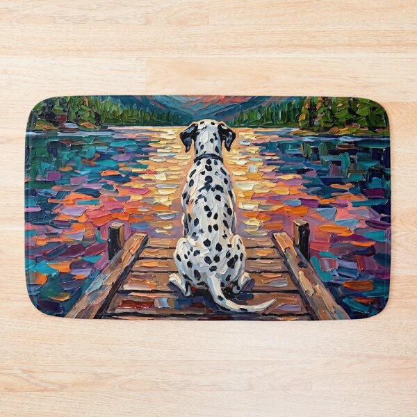 Item preview, On The Dock – Dalmatian designed and sold by AjaTrier.