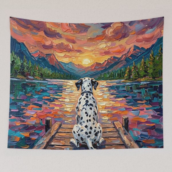 Item preview, On The Dock – Dalmatian designed and sold by AjaTrier.